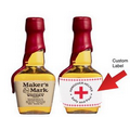Maker's Mark Whiskey Mini 50 Ml. Bottle w/ Custom Label